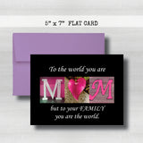 Mom Gifts-Mother's Day Card~ Cards ~ Flat Cards