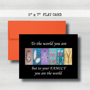 Glammy Card - Happy Mother's Day Card~ Cards ~ Flat Cards