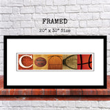 SAMPLES of Coach Framed Prints -DO NOT PURCHASE