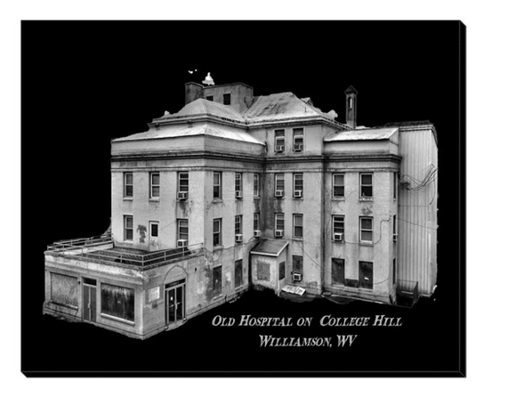 2. Old Hospital on College Hill ~ CANVAS WRAP ~ 8