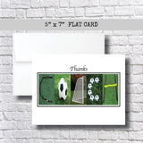 Soccer Coach Thank You Card~ Cards ~ Flat Cards