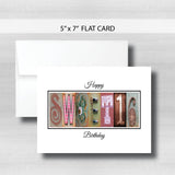 Sweet 16 Birthday Card ~ Flat Cards ~ Rose Gold