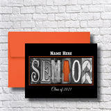 Personalized Senior Graduation Card 2023 Gown