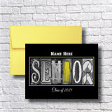 Personalized Senior Graduation Card 2023 Gown
