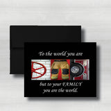 Firefighter Fathers Day Card~ Cards ~ Flat Cards ~ 5" x 7"