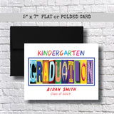 Kindergarten Graduation Card